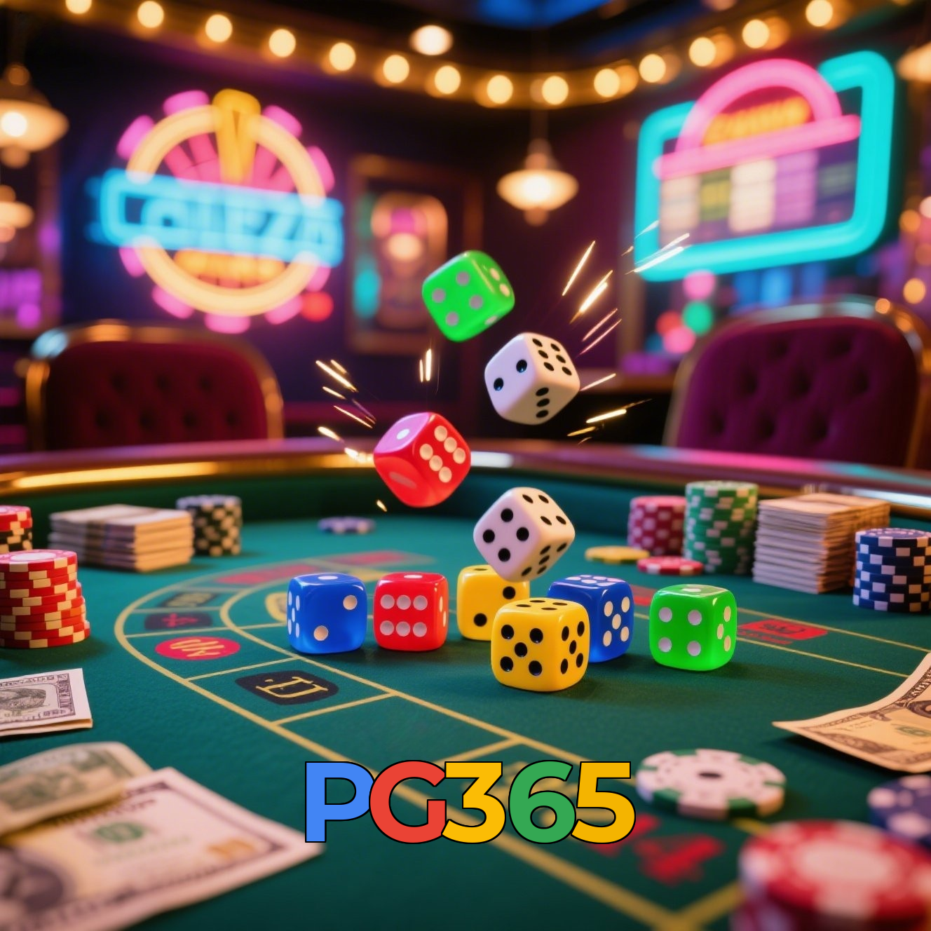 PG365：Onde a diversão nunca acaba: poker, roleta e apostas no futebol!