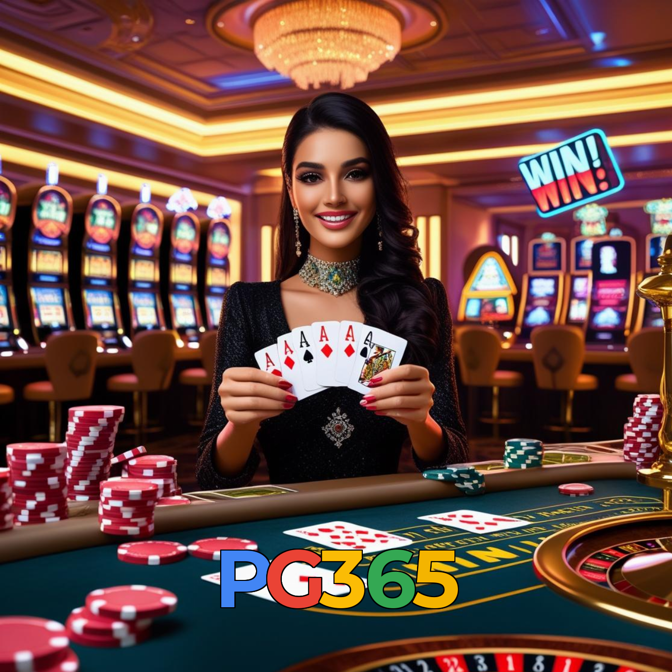 PG365：Gire as slots e vença com grandes prêmios!